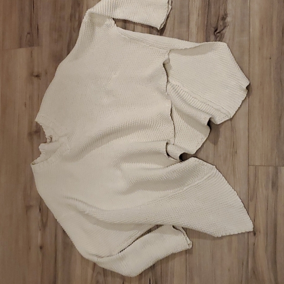 Joah Brown Layer Me Pullover Ivory size Small/Medium - Picture 6 of 6